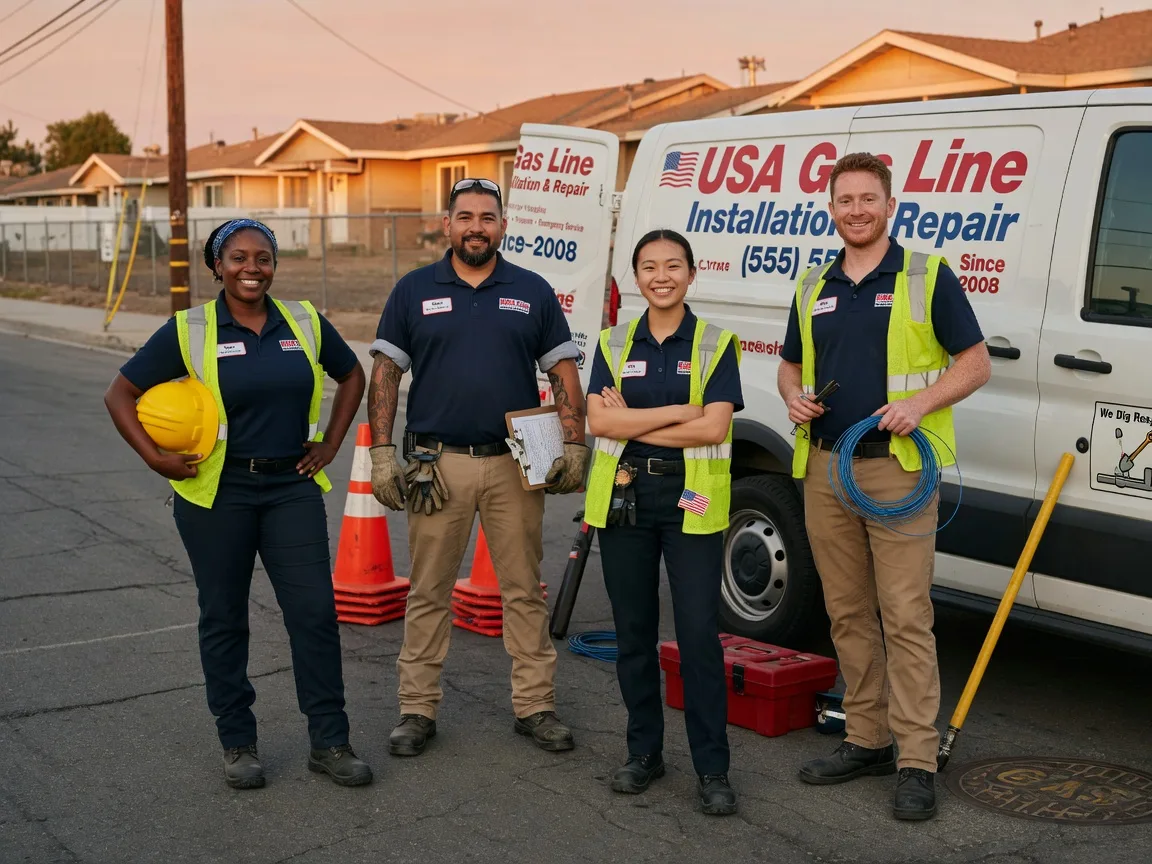 Gas Line Installation company in Auxier, KY